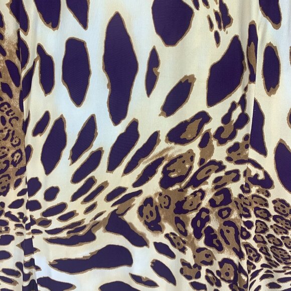 Tamari Leopard Print Wrap around Dress Size 16w - Picture 7 of 15